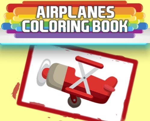 Airplanes Coloring Book