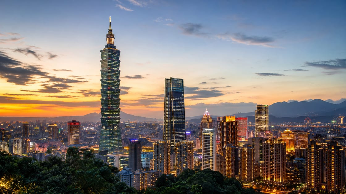 台北 101 夜景
